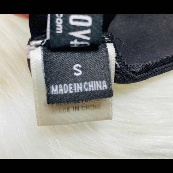 Fashion Nova Lightly Padded Black Bralette Small - Picture 6 of 8